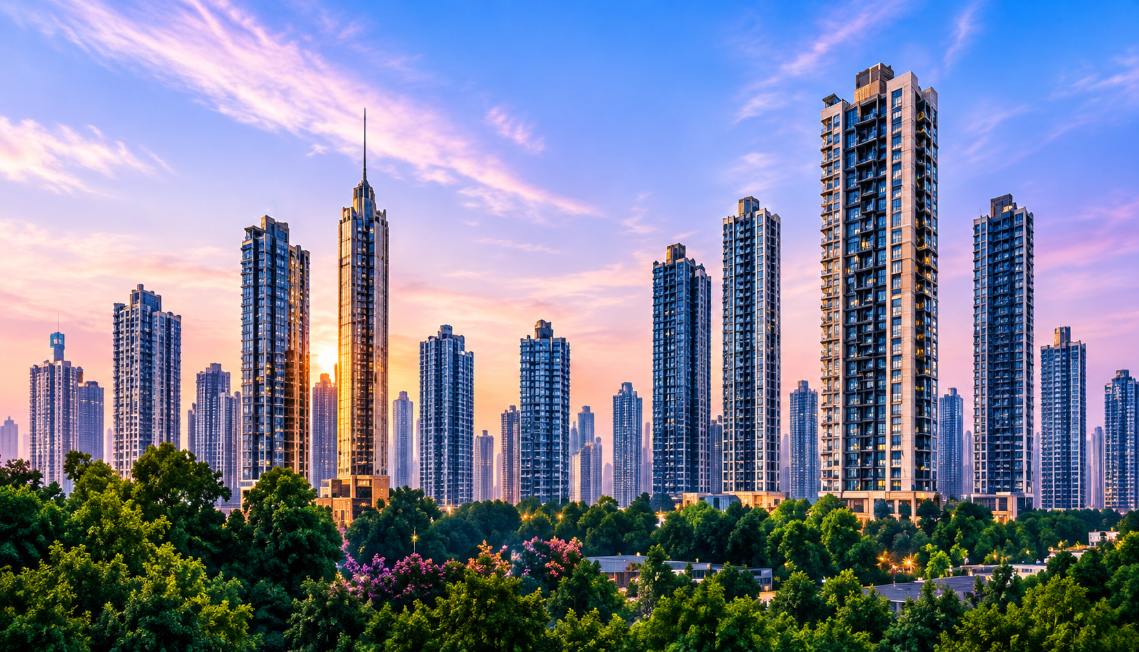 Greater Noida skyline
