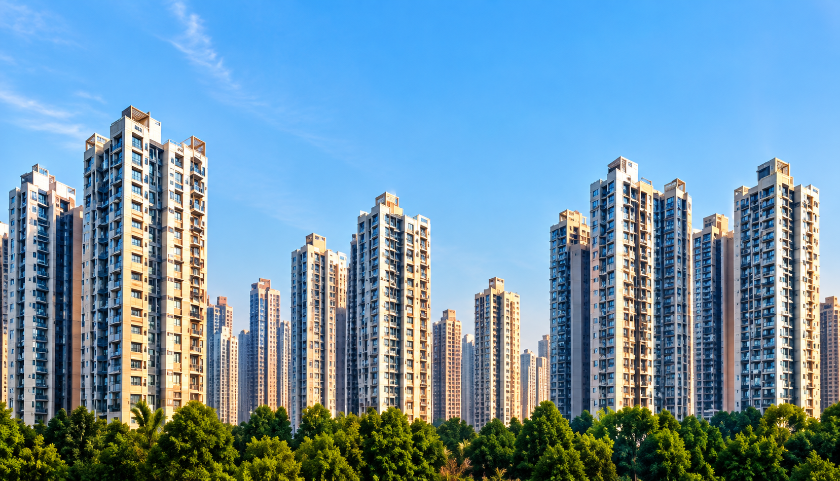 Noida skyline